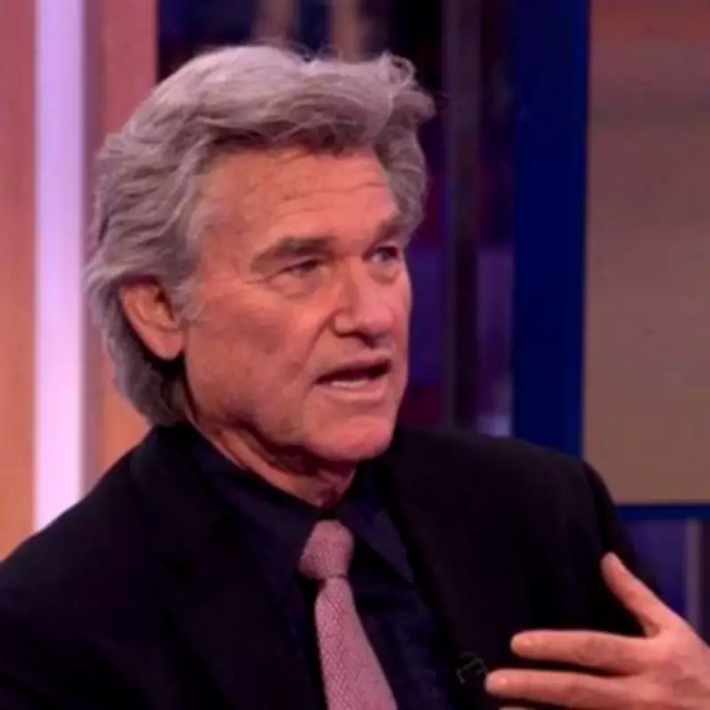 Kurt Russell's Ageless Look Stuns The One Show Viewers Alongside Son Wyatt