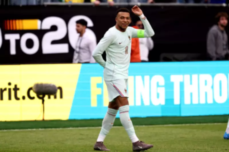 Kylian Mbappe Nears France's All-Time Scoring Record with Chip Against Brazil