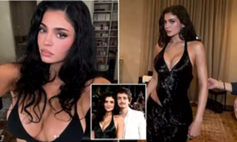 Kylie Jenner's Vampy Vanity Fair Look Overshadows Timothée Chalamet's Oscar Night