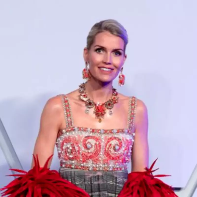 Lady Kitty Spencer Shines at Monaco's Glamorous Galaxy-Themed Rose Ball