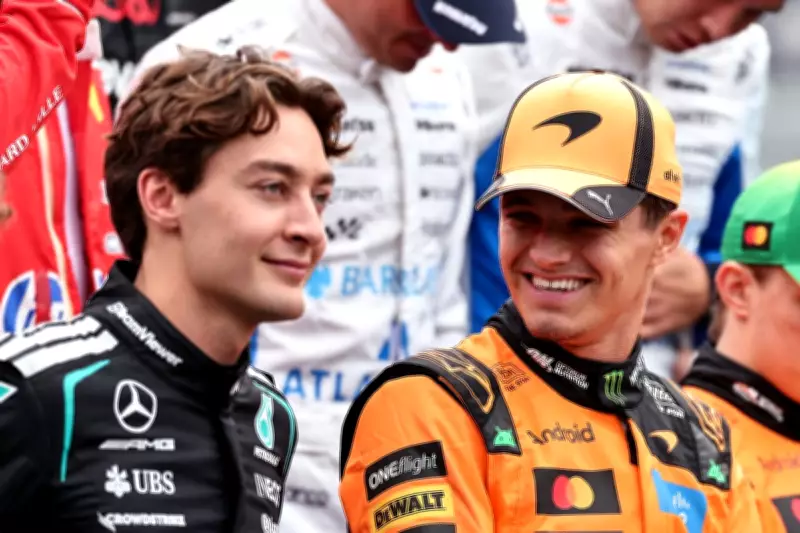 Lando Norris Predicts Mercedes Dominance as Russell Secures Sprint Pole