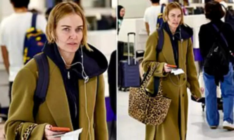 Lara Worthington's Natural Airport Look Reveals Her Skincare Secrets