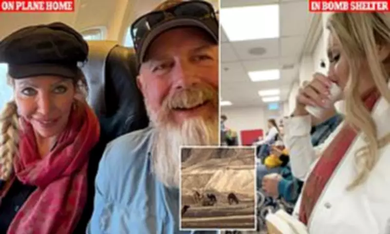 Las Vegas Couple's Terrifying Escape from Israel Through Desert Amid War