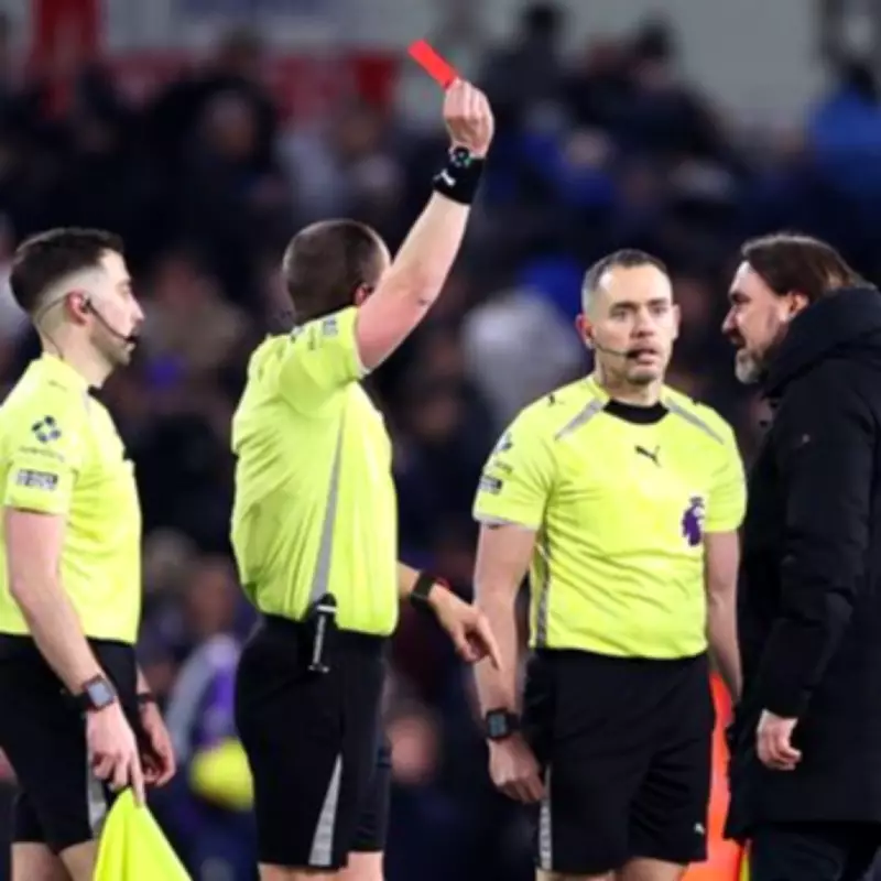 Leeds Manager Daniel Farke to Appeal Red Card Using Referee Camera Evidence