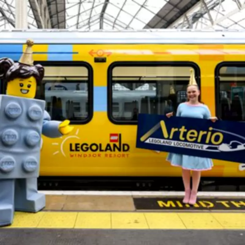 Legoland Windsor's 30th Birthday Celebrated with Special SWR Train