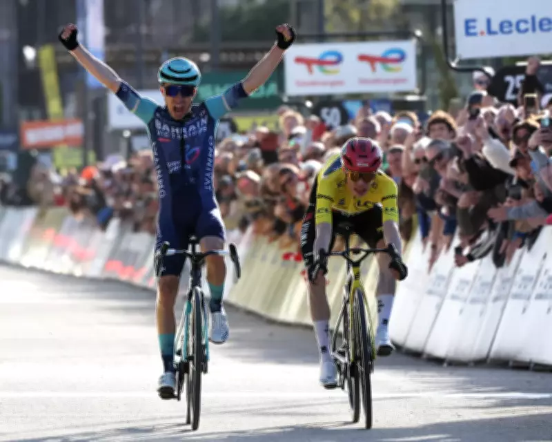 Lenny Martinez Denies Jonas Vingegaard Final Stage Win in Paris-Nice