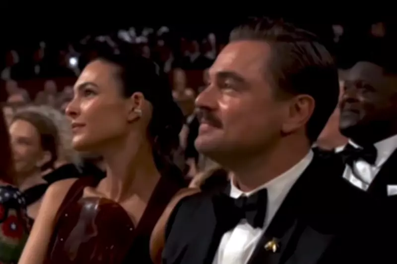 Leonardo DiCaprio and Vittoria Ceretti Make Rare Joint Oscars Appearance