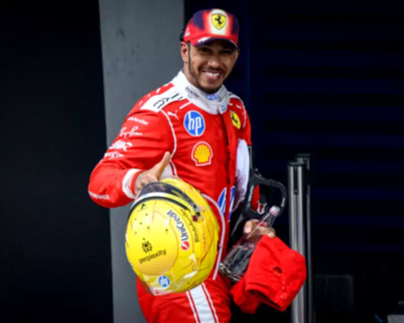 Lewis Hamilton Celebrates Ferrari Podium Return at Chinese Grand Prix