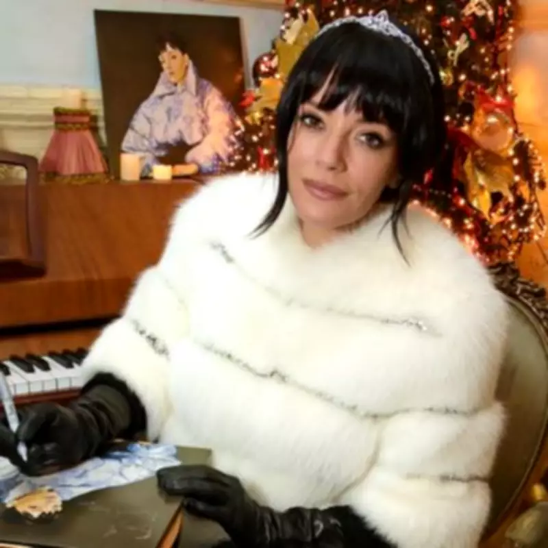 Lily Allen's Receipt Dress Takes a Bold Swipe at Ex-Husband David Harbour