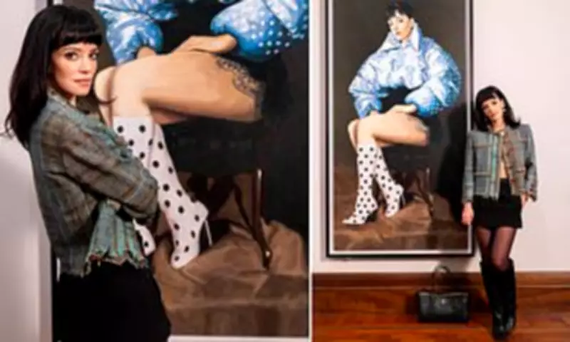 Lily Allen's West End Girl Album Cover Displayed at National Portrait Gallery