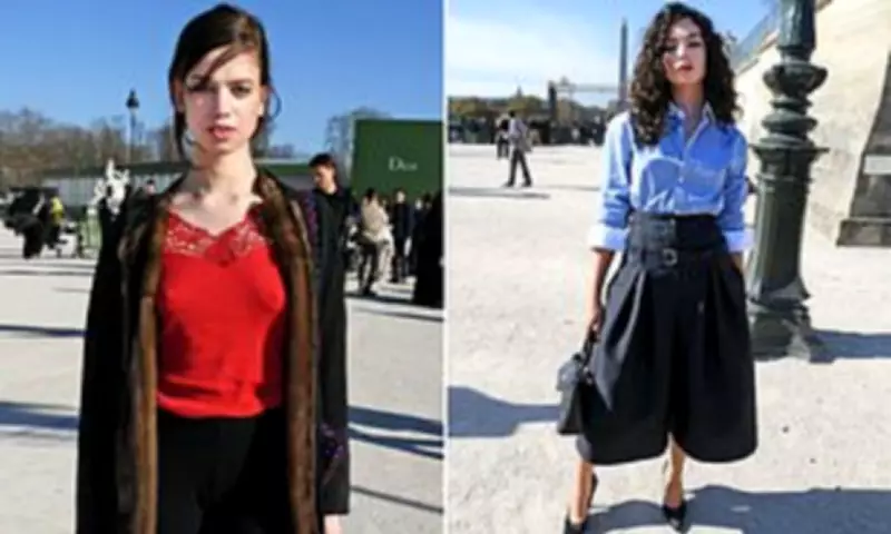 Lily McMenamy and Deva Cassel Shine at Dior Paris Fashion Week Show