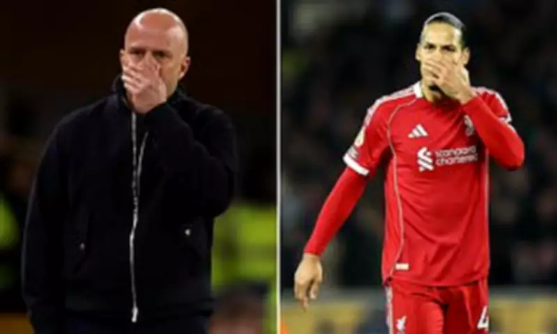 Liverpool's Arne Slot Laments 'Another Setback' After Shock Wolves Defeat
