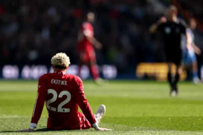 Liverpool's Hugo Ekitike Injured Early by Milner Challenge in Brighton Clash