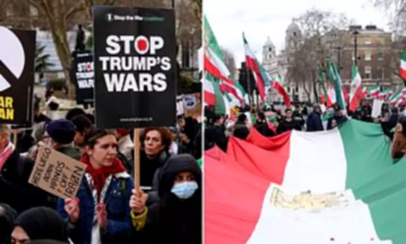 London Braces for Weekend Protests at US and Iranian Embassies with Heightened Police Patrols