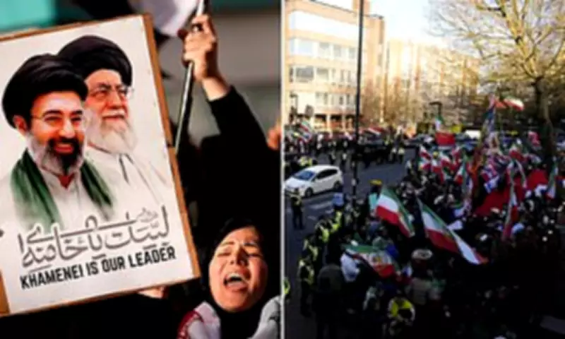 London Memorial for Slain Iranian Leader Sparks Violent Clashes Between Rival Groups