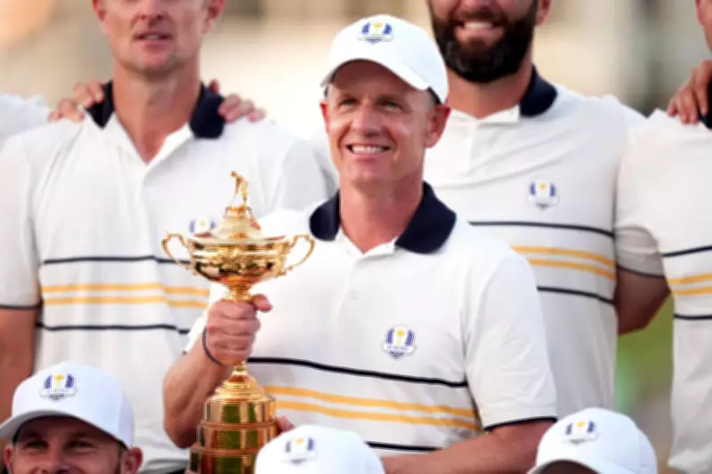 Luke Donald Appointed European Ryder Cup Captain for 2027 Adare Manor