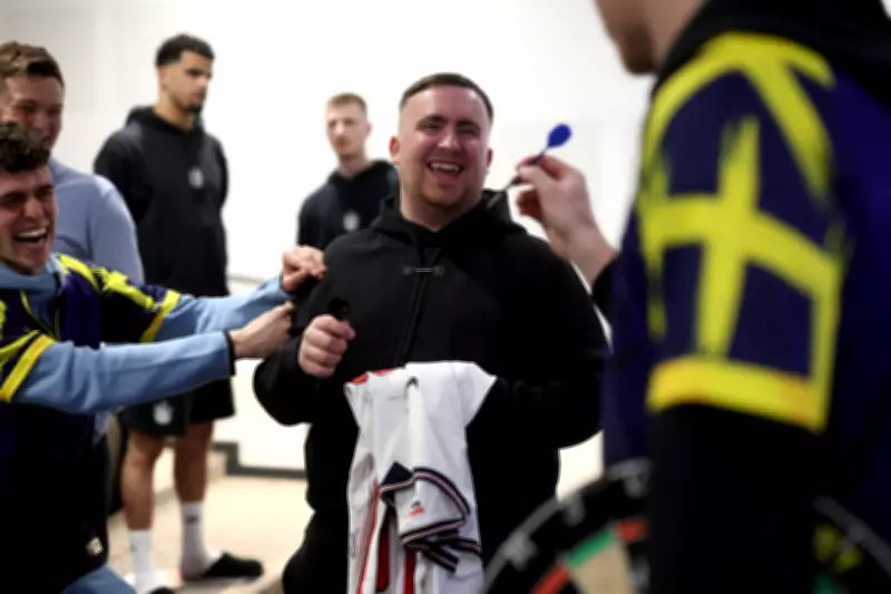 Luke Littler Hosts Darts Tournament for England Squad Ahead of World Cup Friendlies