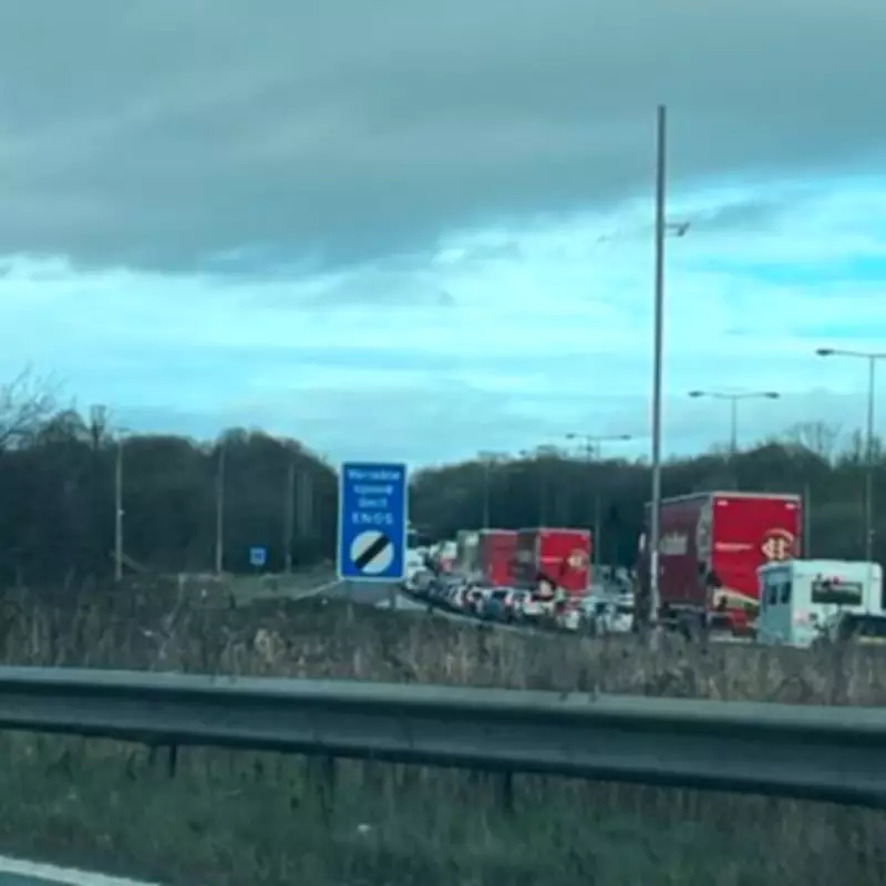M6 Motorway Crash Causes Major Delays and Partial Closure in Staffordshire