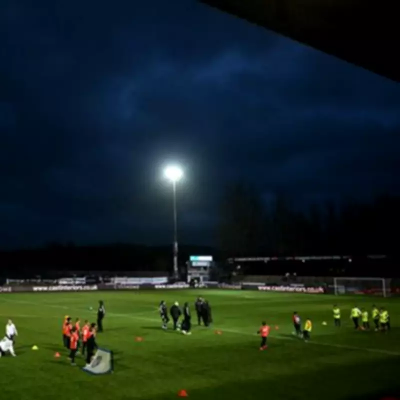 Macclesfield FC Stadium Targeted in Arson Attack, Club Urges Public to Avoid Area