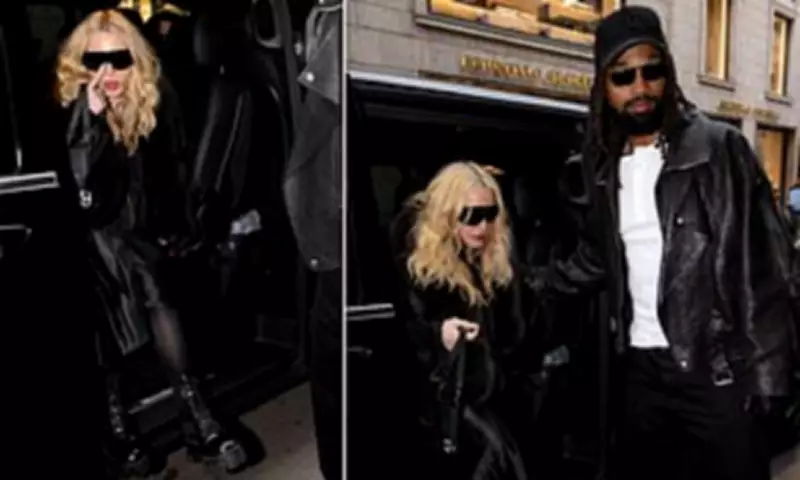 Madonna's Milan Fashion Week Outfit and Football Fandom Revealed