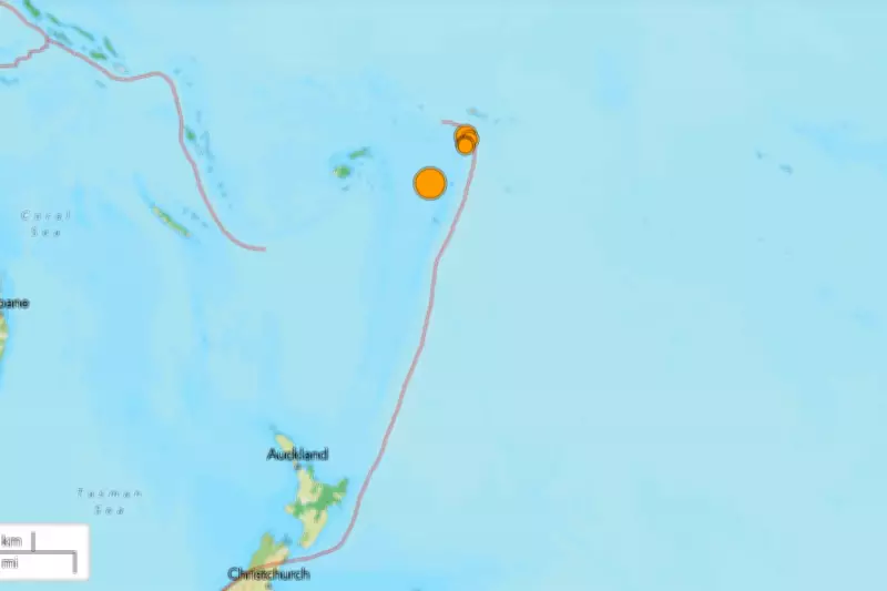Major 7.6-Magnitude Earthquake Strikes Near Tonga, Tsunami Threat Assessed