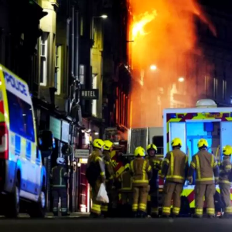 Major Glasgow Blaze Causes Building Collapses Near Central Station