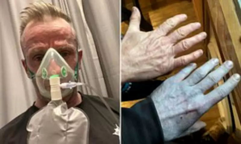 Man Rushed to Hospital After Turning Blue, Discovers It's Bedsheet Dye