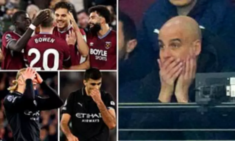Manchester City's Title Hopes Fade After West Ham Draw as Arsenal Extend Lead