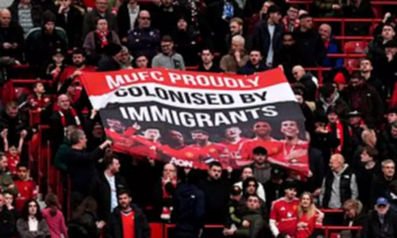 Manchester United Fans Protest Ratcliffe's Immigration Remarks with Banner