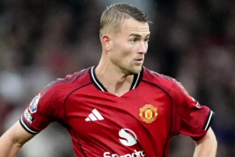 Manchester United's De Ligt Faces Uncertain Season Return, Says Carrick