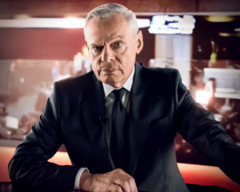 Martin Clunes' Chilling Portrayal of Huw Edwards in Channel 5 Drama