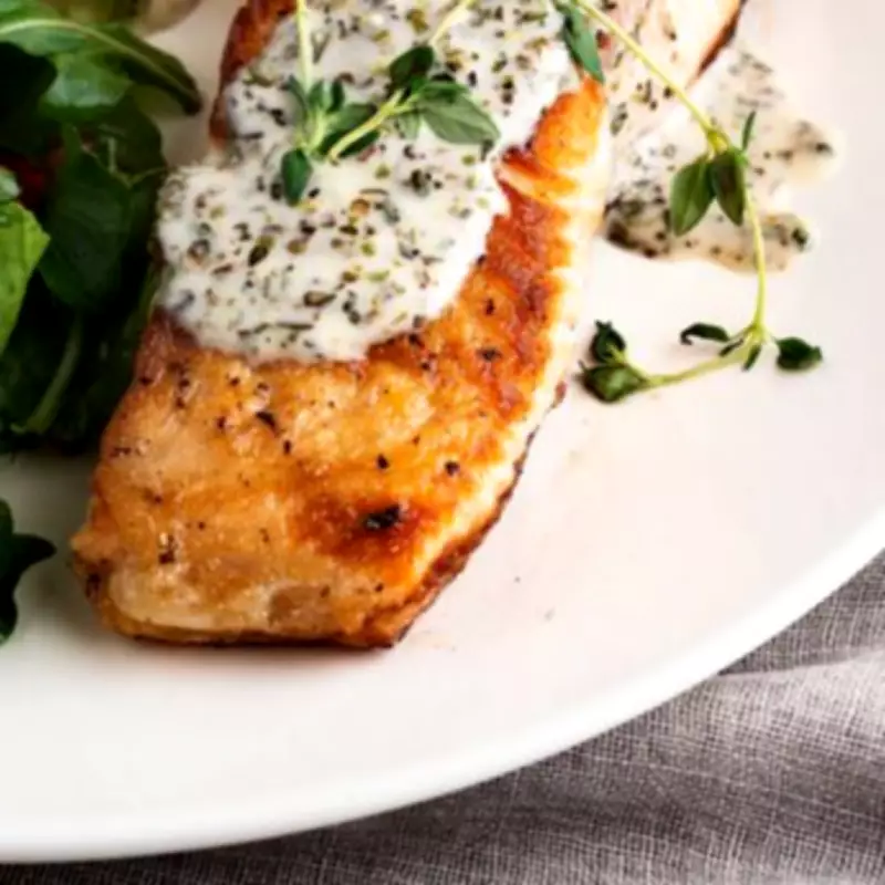 Mary Berry's 15-Minute Baked Salmon Recipe with Herby Crust