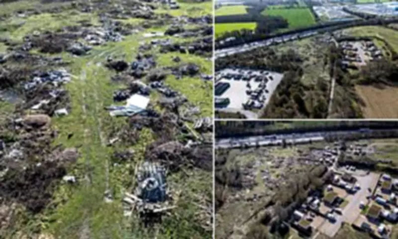 Massive Fly-Tipping Scandal Besets Norwich Traveller Site Near Recycling Centre