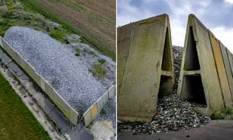 Massive Illegal Plastic Waste Dump Found on Historic WWII Airfield in Suffolk