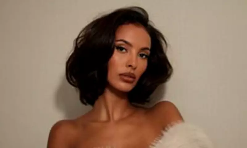 Maya Jama's Nude Fur Stole Pose and BRITs Glamour Ignite Social Media Frenzy