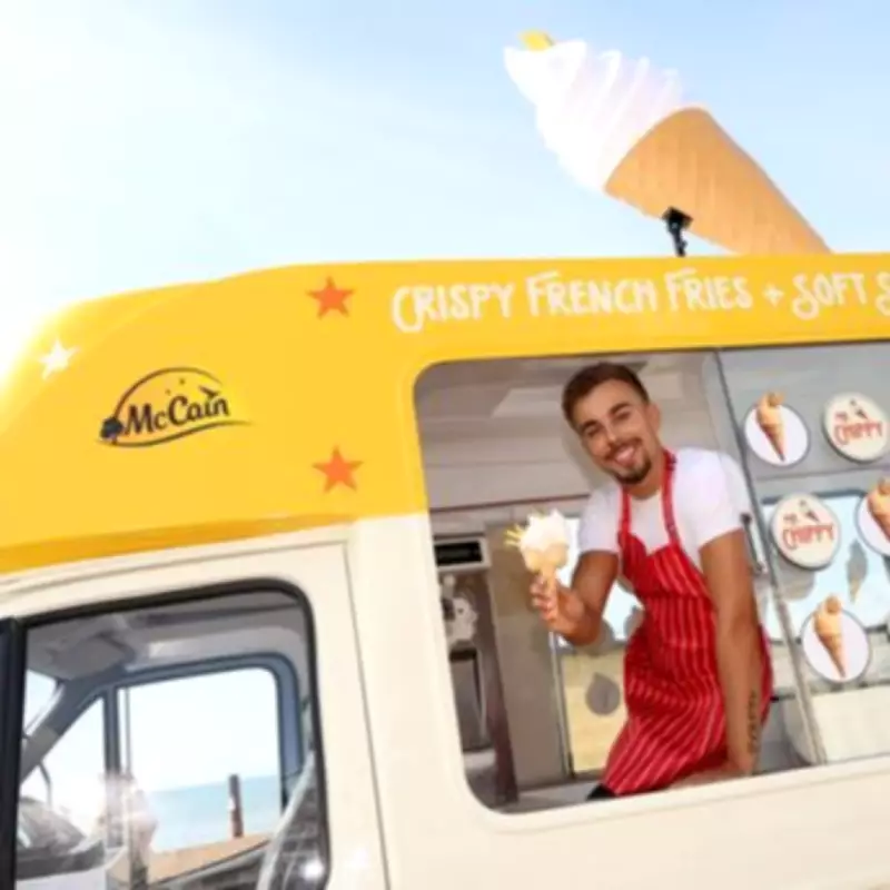 McCain Tests Chips and Ice Cream Combo After Survey Reveals Quarter of Brits Fancy It