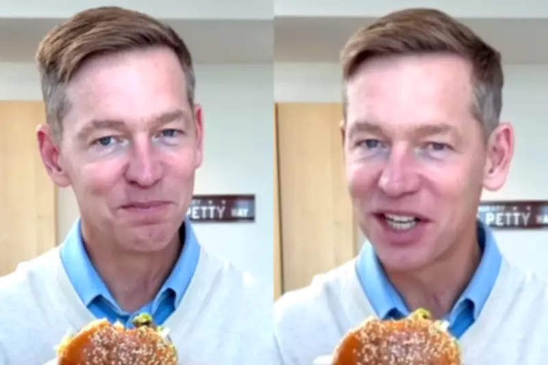 McDonald's CEO Faces Mockery Over Awkward Big Arch Burger Taste Test Video