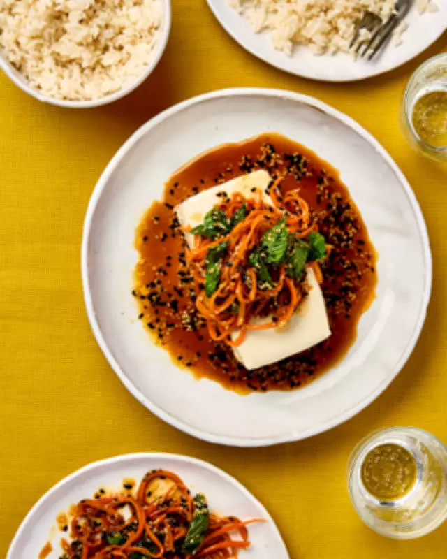 Meera Sodha's Vegan Clementine and Sesame Silken Tofu Recipe