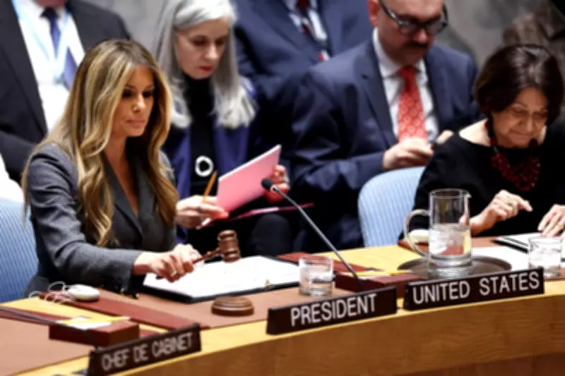 Melania Trump Chairs UN Security Council, Advocates for Children's Education
