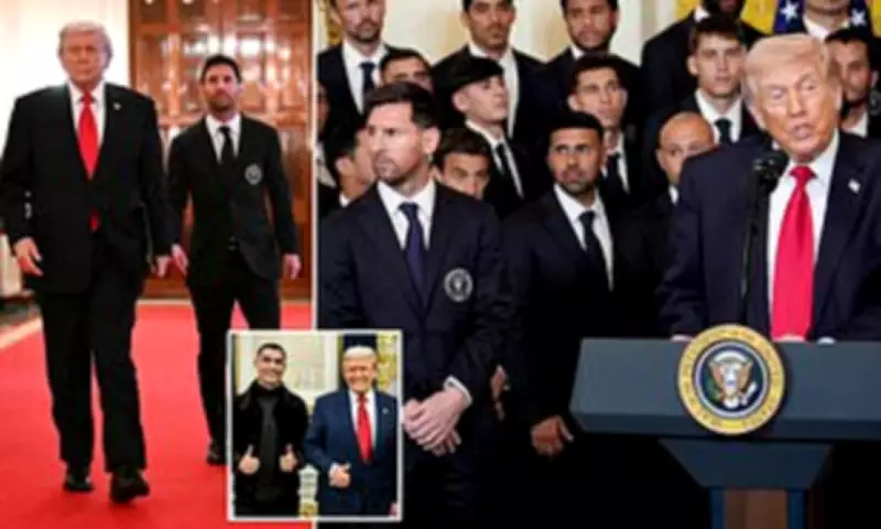 Messi Endures Trump's Iran Rant and Ronaldo Mention at White House Ceremony
