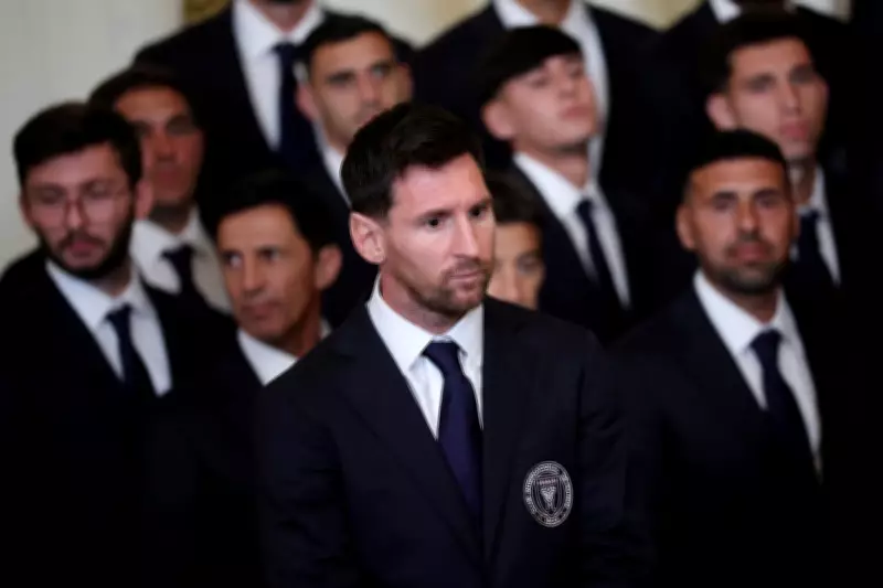 Messi Meets Trump at White House to Celebrate MLS Cup Victory