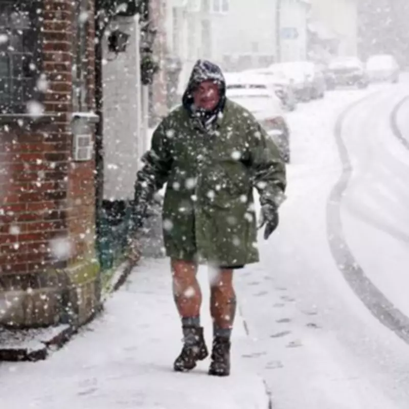 Met Office and BBC Forecast Snow Showers Across UK Hills Today