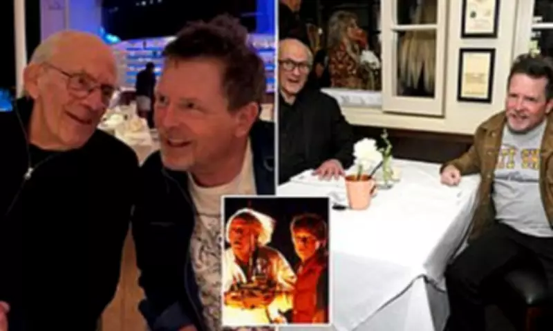 Michael J. Fox Reunites with Back To The Future Co-Star Christopher Lloyd