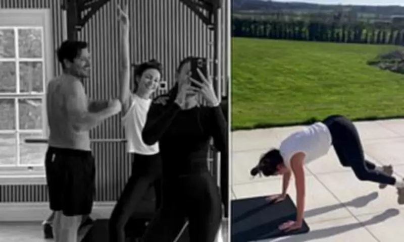 Michelle Keegan and Mark Wright's Sweat Session at £3.5M Essex Mansion