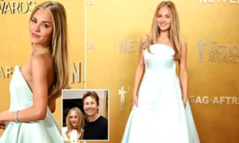 Michelle Randolph Shines Solo at Actor Awards Amid Glen Powell Romance