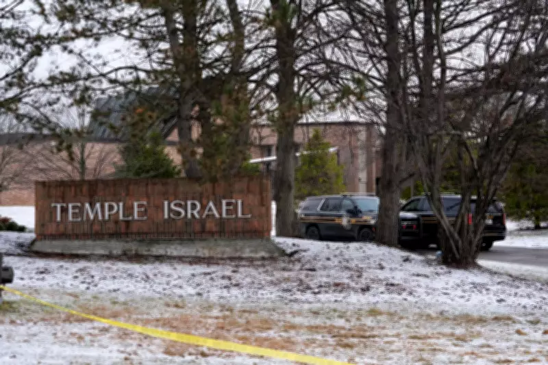 Michigan Synagogue Reveals Fire Damage After Truck Attack and Suicide