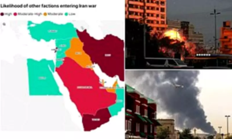 Middle East Conflict Escalates: Nations Ranked by Likelihood of Direct Military Involvement