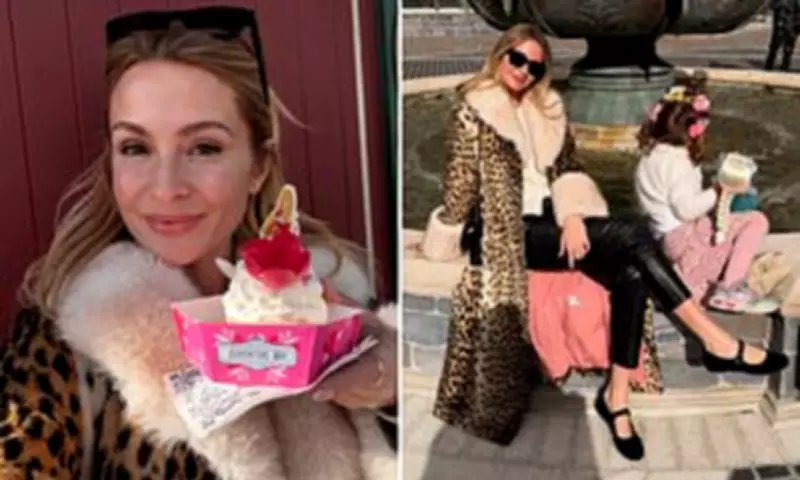 Millie Mackintosh's First Post-Split Holiday with Daughters at Disneyland Paris