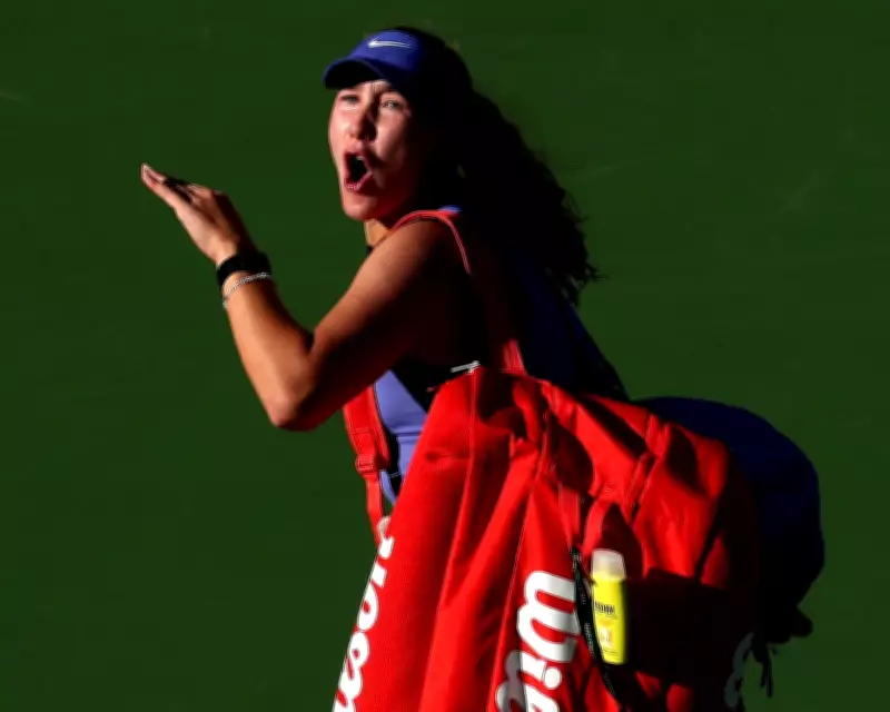 Mirra Andreeva's Title Defence Ends in Anger and Smashed Racket at Indian Wells