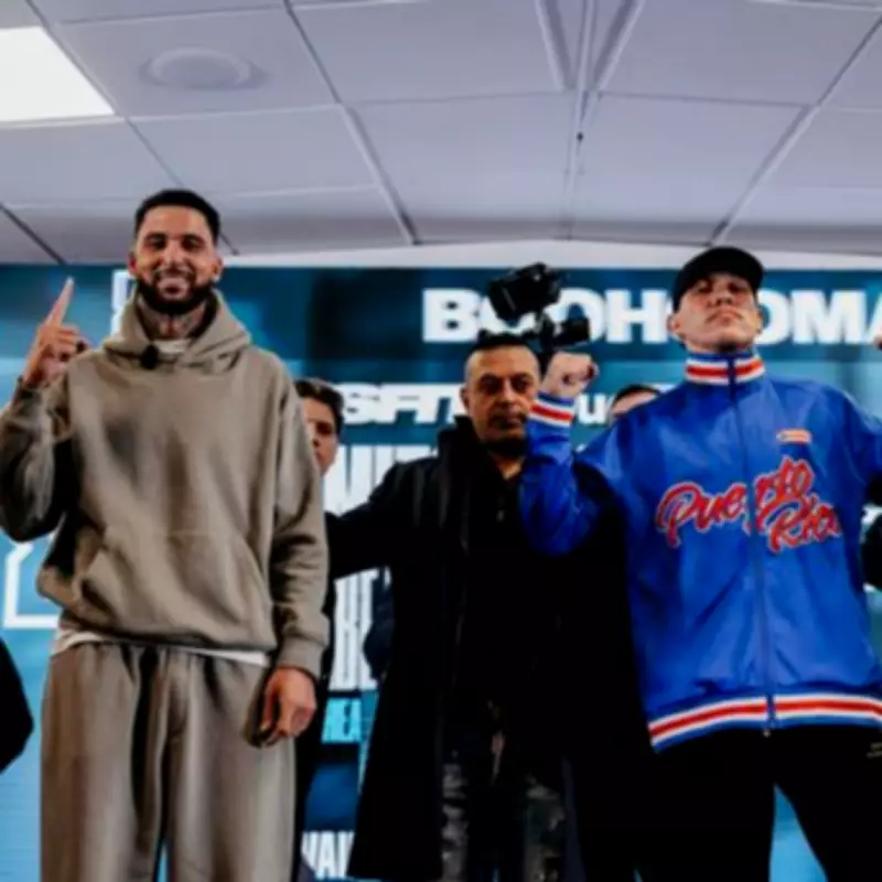 Misfits Boxing Derby: Mitchell vs Rosado Headlines Star-Studded Card